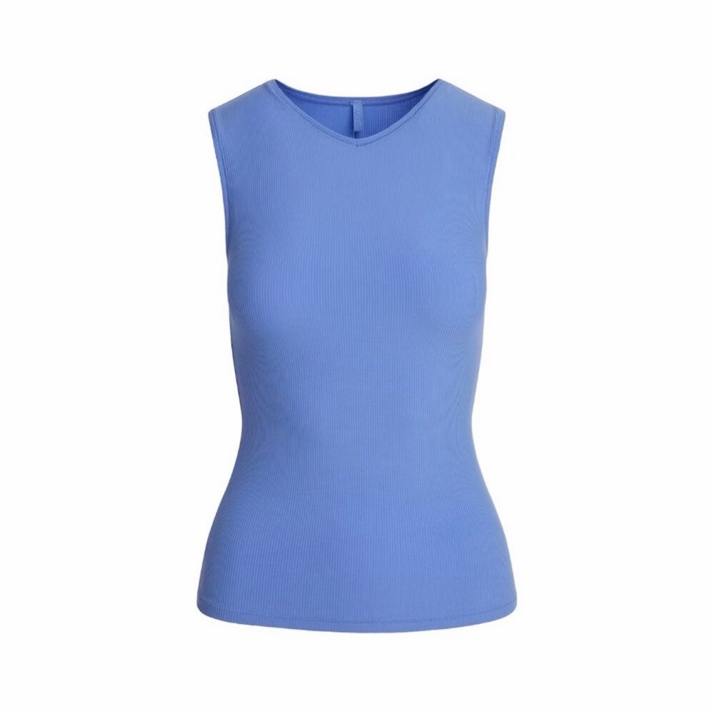 Skims Soft Lounge V Neck Tank